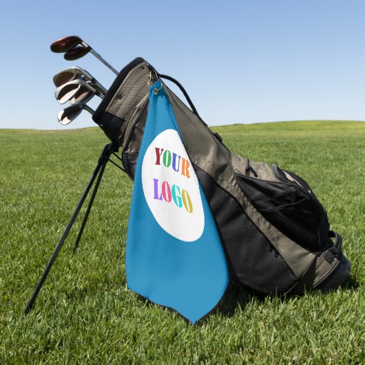 カスタム会社ロゴゴルフタオル – あなたの色 ゴルフタオル (グリーン)