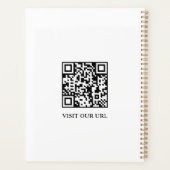 カスタム会社ロゴシンプルプランナー プランナー手帳 (裏面)