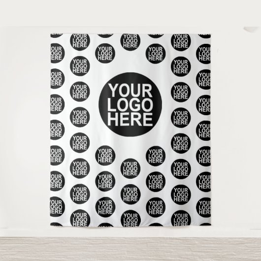 カスタム会社ロゴタペストリー タペストリー (正面)