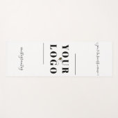 カスタム会社ロゴパーソナライズされたビジネスヨガマット ヨガマット (正面(横))