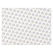 カスタム会社ロゴパーソナライズされた テーブルクロス (正面(横))