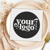 カスタム会社ロゴパーティーイベント供給紙 スタンダードカクテルナプキン