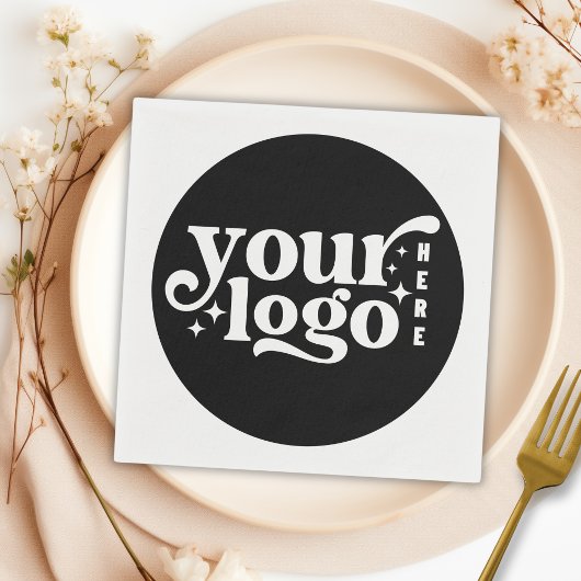カスタム会社ロゴパーティーイベント供給紙 スタンダードカクテルナプキン