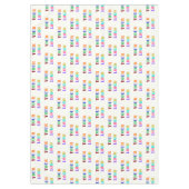 カスタム会社ロゴビジネスプロモーションテーブルクロス テーブルクロス (正面)