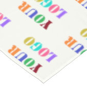 カスタム会社ロゴビジネスプロモーションテーブルクロス テーブルクロス (アングル)