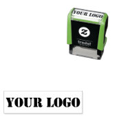 カスタム会社ロゴビジネス印鑑 セルフインキングスタンプ (インサイチュ)