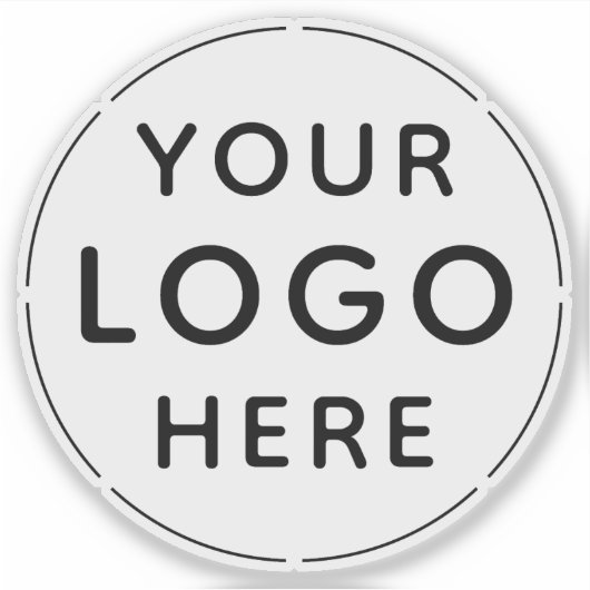カスタム会社ロゴブランドのウォーターボトル シール (正面)