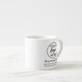 カスタム会社ロゴプロフェッショナル事業 エスプレッソカップ (正面右)