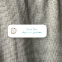 カスタム会社ロゴモダンアエレガントティール(緑がかった色)