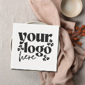 カスタム会社ロゴ事業イベントパーティー紙 スタンダードカクテルナプキン