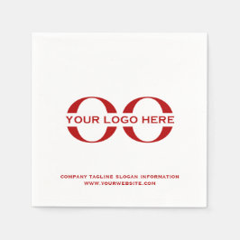 カスタム会社ロゴ事業イベントパーティー スタンダードカクテルナプキン