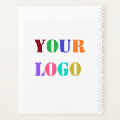 カスタム会社ロゴ事業プランナーテンプレート プランナー手帳 (裏面)