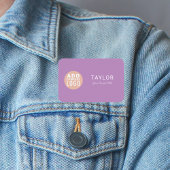 カスタム会社ロゴ会社社員 名札