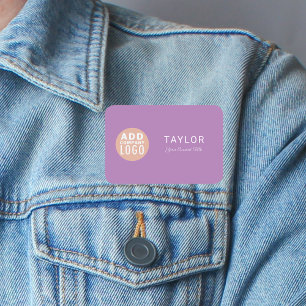 カスタム会社ロゴ会社社員 名札