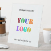 カスタム会社ロゴ名台座看板 台座サイン (インサイチュ)