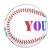 カスタム会社ロゴ宣伝野球 野球ボール (正面左)