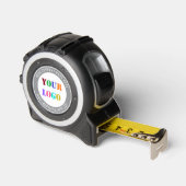 カスタム会社ロゴ文字のプロモーションテープ測定 メジャー (傾斜)