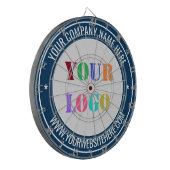 カスタム会社ロゴ文字ダーツボードテンプレート ダーツボード (正面左)