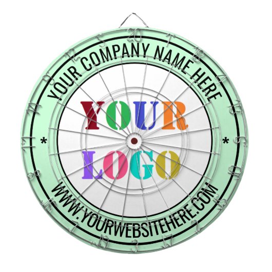 カスタム会社ロゴ文字ダーツボード – あなたの色 ダーツボード (正面)