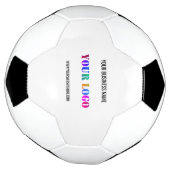 カスタム会社ロゴ文字パーソナライズされたサッカーボール サッカーボール (回転)