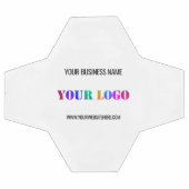 カスタム会社ロゴ文字パーソナライズされたサッカーボール サッカーボール (フラット)