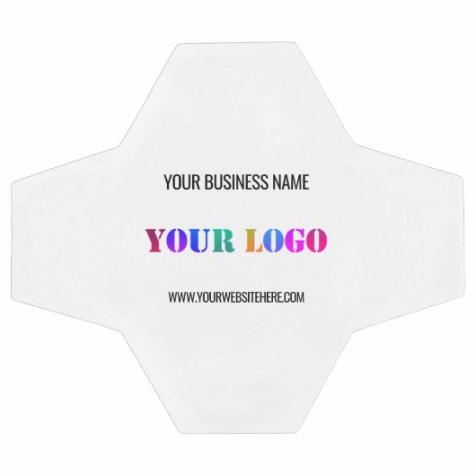 カスタム会社ロゴ文字パーソナライズされたサッカーボール サッカーボール (フラット)