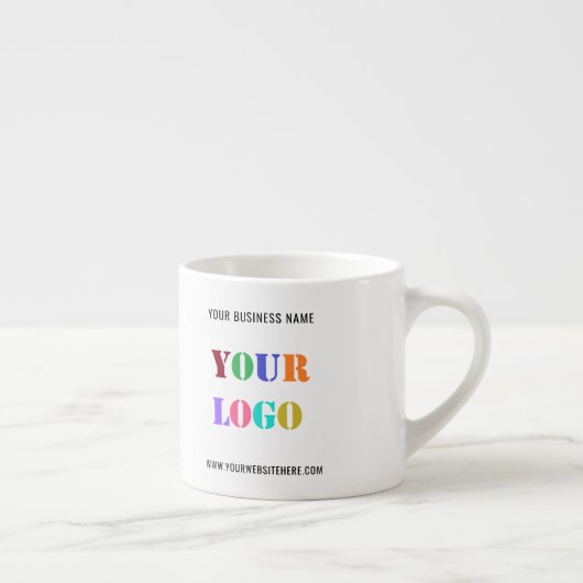 カスタム会社ロゴ文字ビジネスエスプレッソカップ エスプレッソカップ (右)