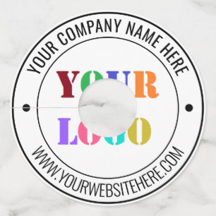 カスタム会社ロゴ文字ビジネスワイングラスラベル ワイングラスタグ