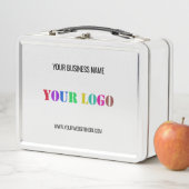 カスタム会社ロゴ文字プロモーションメタルランチボックス メタルランチボックス (インサイチュ)