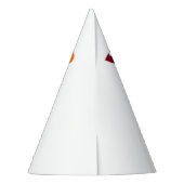 カスタム会社ロゴ文字事業紙パーティー帽子 パーティーハット (裏面)