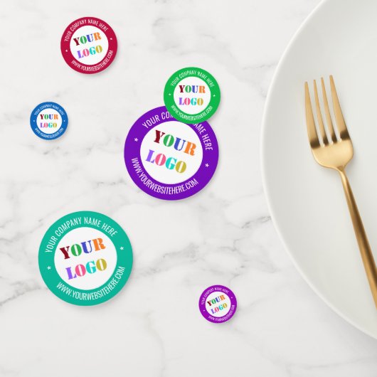 カスタム会社ロゴ文字紙吹雪 – 色の選択 コンフェッティ (グループ)