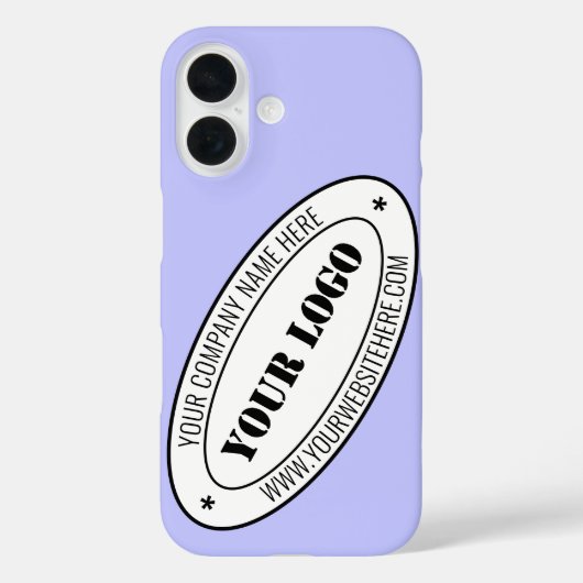 カスタム会社ロゴ文字iPhoneケーステンプレート Case-Mate iPhoneケース (裏面)