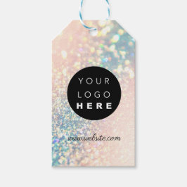 カスタム会社ロゴ製品説明感謝していルクス ギフトタグ