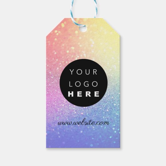 カスタム会社ロゴ製品説明 ギフトタグ (正面)