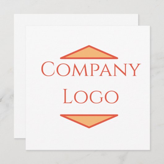 カスタム会社ロゴ (正面/裏面)