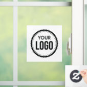 カスタム会社ロゴ ウィンドウサイン (ホーム)