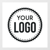 カスタム会社ロゴ ウィンドウサイン (シート)