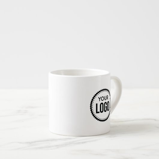 カスタム会社ロゴ エスプレッソカップ (正面右)