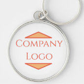 カスタム会社ロゴ キーホルダー (正面)