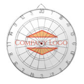 カスタム会社ロゴ ダーツボード (正面)