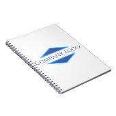 カスタム会社ロゴ ノートブック (右側)