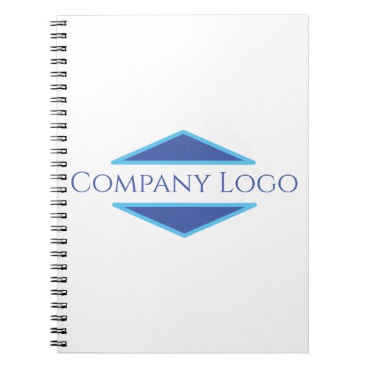 カスタム会社ロゴ ノートブック (正面)