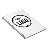カスタム会社ロゴ ノートブック (右側)