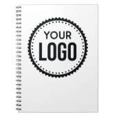 カスタム会社ロゴ ノートブック (正面)