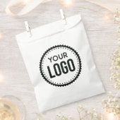 カスタム会社ロゴ フェイバーバッグ (クリップ留めされた状態)