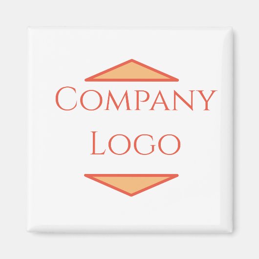 カスタム会社ロゴ マグネット (正面)