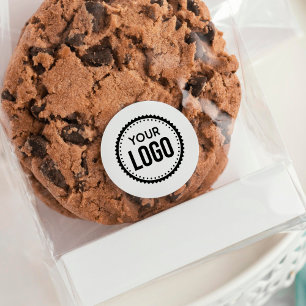 カスタム会社ロゴ ラウンドシール