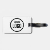 カスタム会社ロゴ ラゲッジタグ (裏面横)