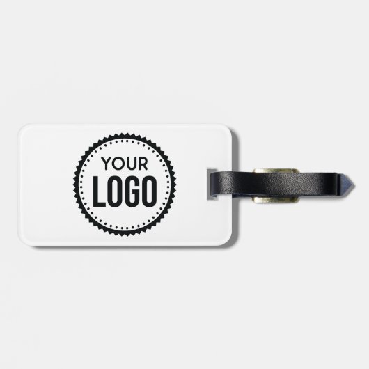 カスタム会社ロゴ ラゲッジタグ (裏面横)