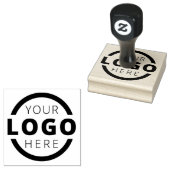 カスタム会社ロゴ ラバースタンプ (押印)